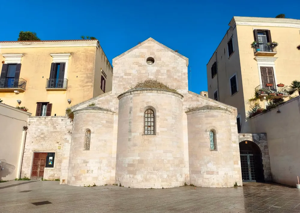 Absidi della chiesa della Vallisa a Bari Vecchia