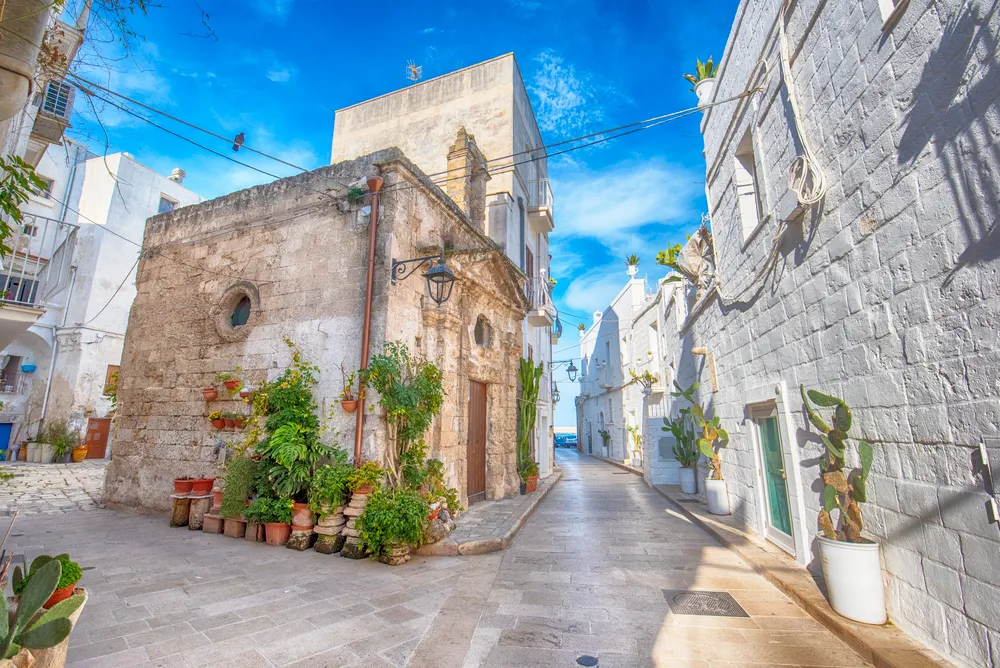 centro storico monopoli