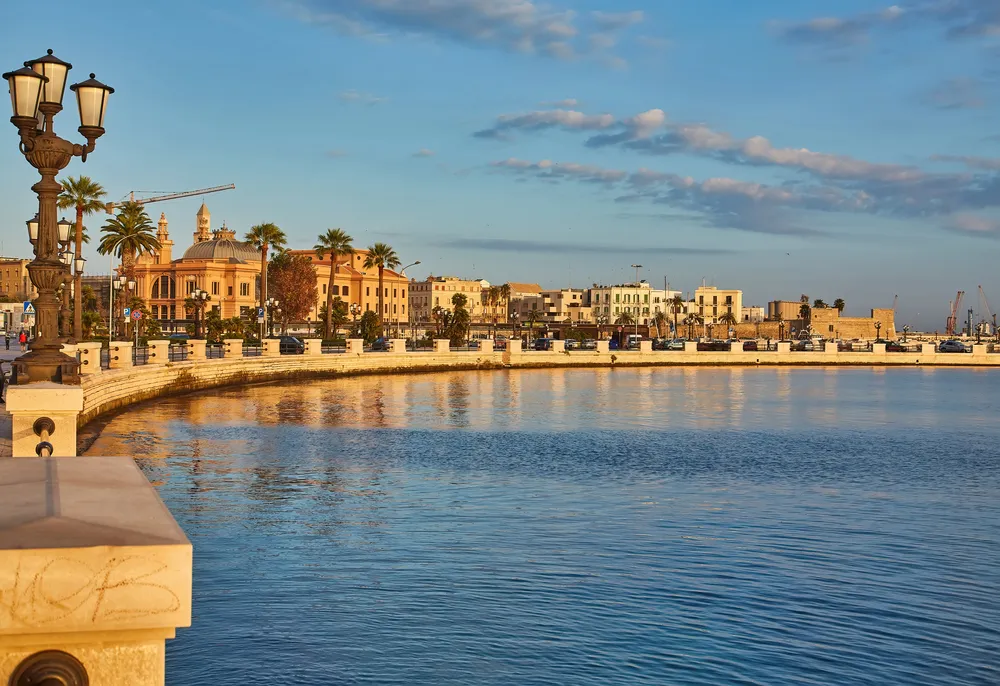 dove vedere alba bari