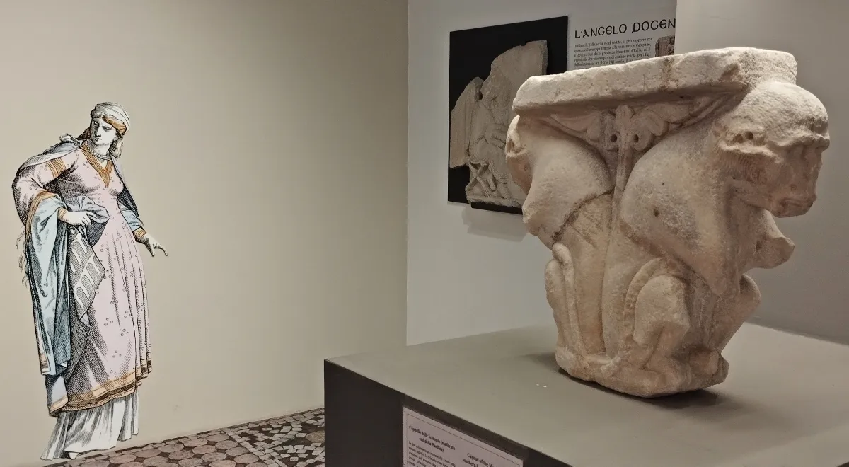 museo nicolaiano bari capitello delle scimmie