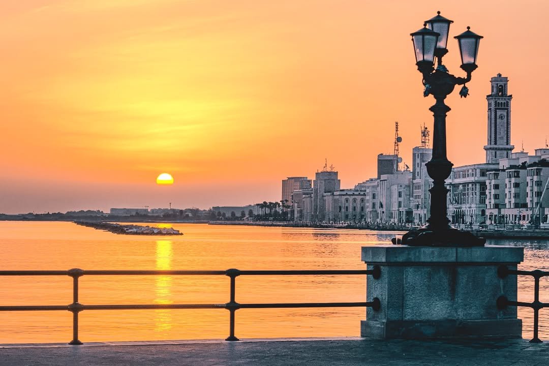 dove vedere tramonto bari