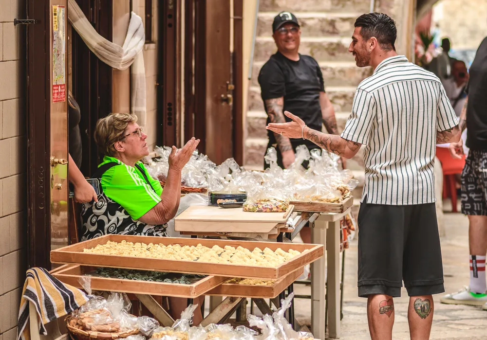via delle orecchiette a bari vecchia