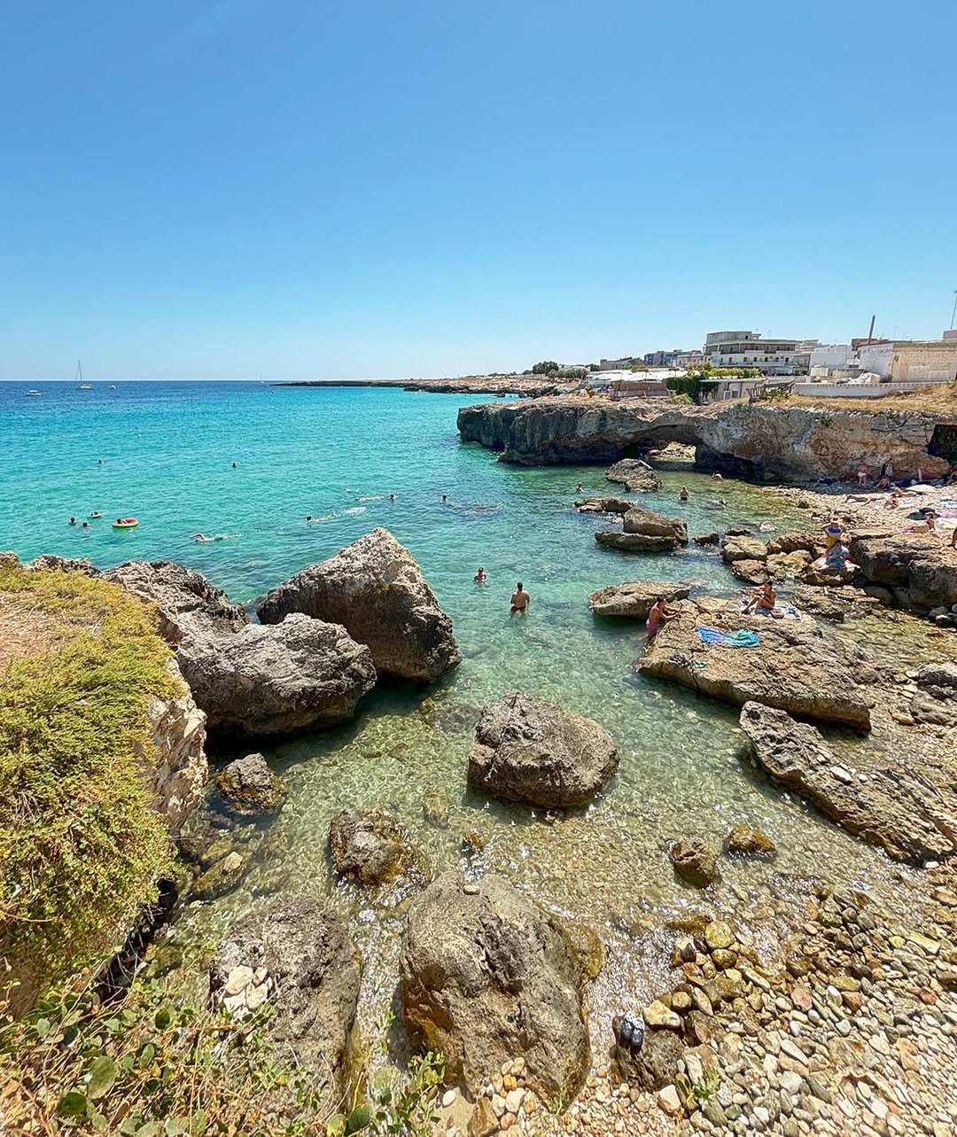 Le migliori spiagge libere di Capitolo (Monopoli) 16 spiaggia cala cozze monopoli