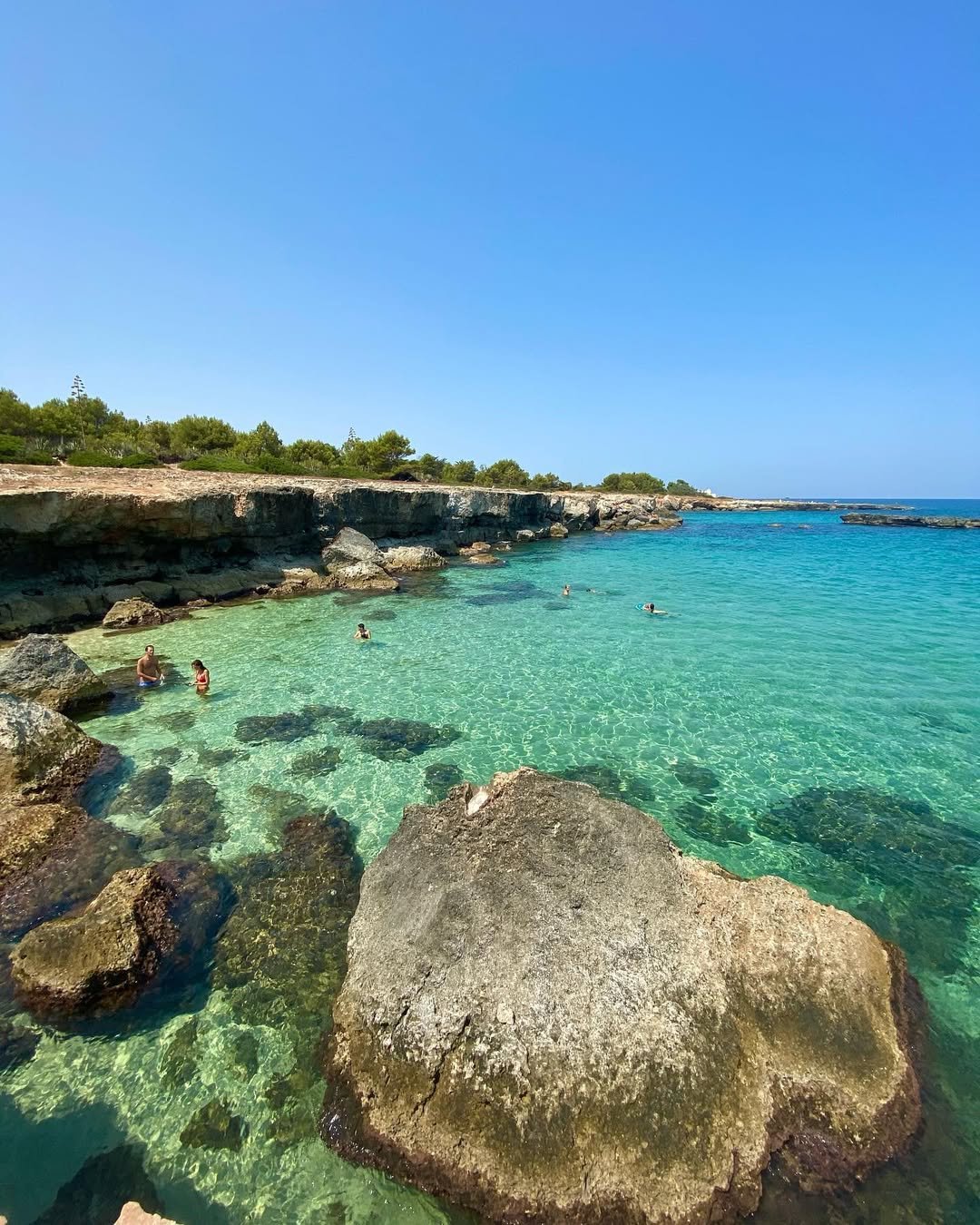 Le migliori spiagge libere di Capitolo (Monopoli) 26 spiaggia cala verde monopoli
