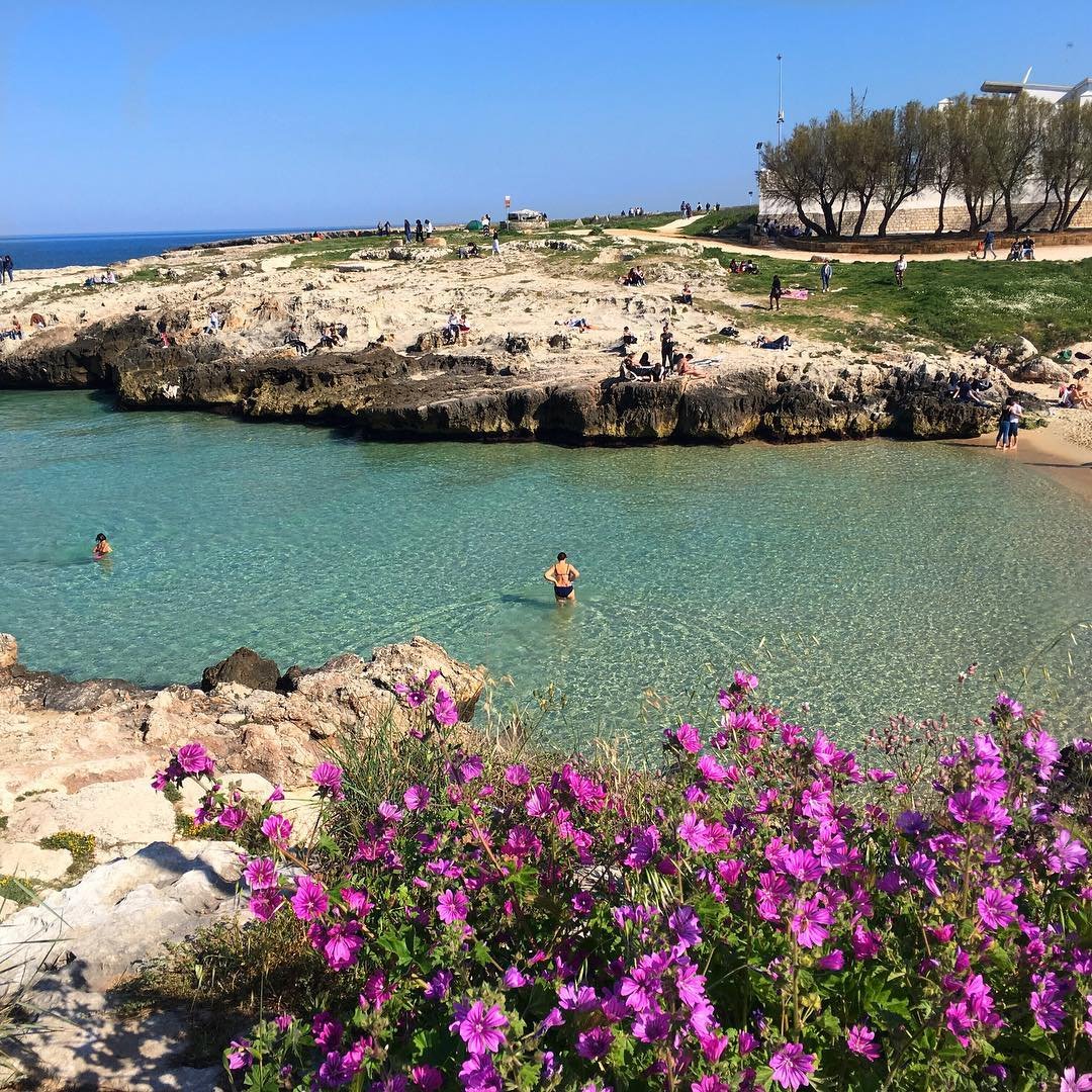 Le migliori spiagge libere di Capitolo (Monopoli) 17 spiaggia porto bianco monopoli
